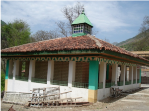 مسجد بازسازی شده‌ی منسوب به ناصرکبیر در روستای رودبارک دره‌ی پلرود