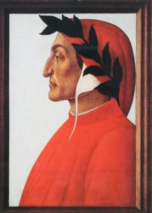 Sandro Botticelli Porträt des Dante Alighieri, 1495